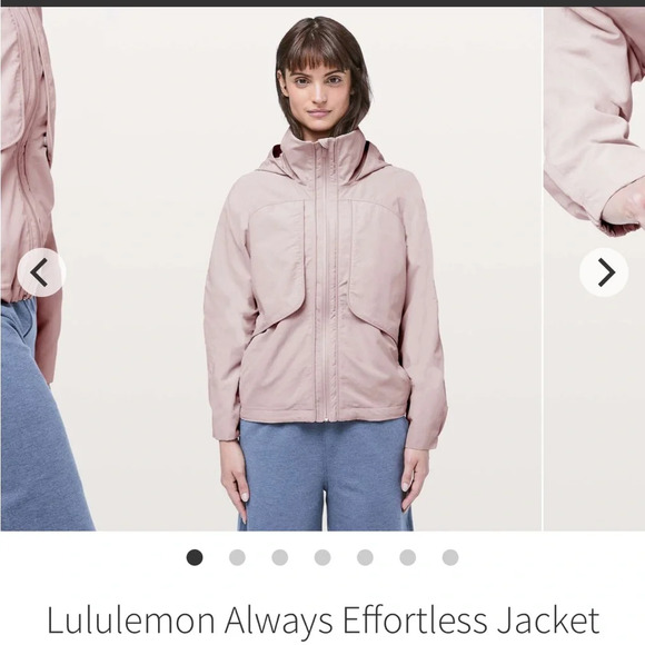 LULULEMON ALWAYS EFFORTLESSS JACKET SIZE 6
PINK BLISS - Picture 1 of 6